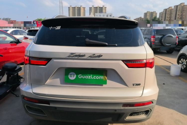 Used Zotye T700 2017 1.8T Dual-Clutch Prestige Model Rear