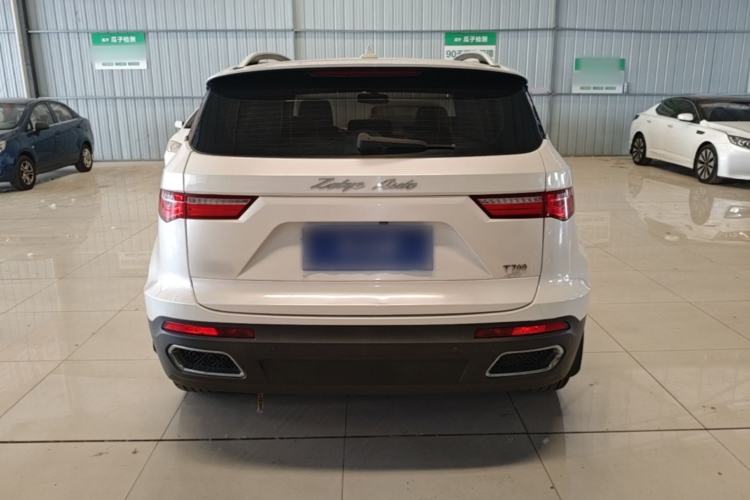 Used Zotye T700 2017 1.8T Dual-Clutch Luxury Model Rear