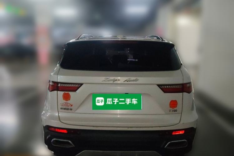 Used Zotye T700 2017 1.8T Dual-Clutch Prestige New Year Edition Rear