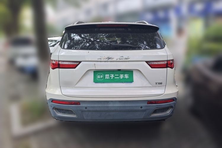 Used Zotye T700 2017 1.8T Dual-Clutch Luxury Model Rear