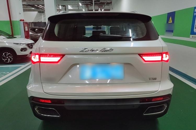 Used Zotye T700 2017 1.8T Dual-Clutch Prestige Model Rear