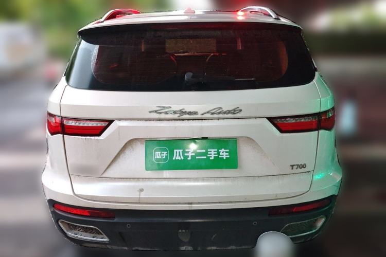 Used Zotye T700 2017 1.8T Manual Luxury Model Rear