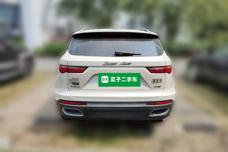Used Zotye T700 2017 1.8T Dual-Clutch Prestige Model Rear