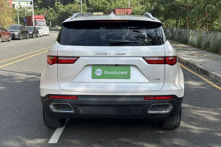 Used Zotye T700 2017 2.0T Automatic Prestige Edition Rear