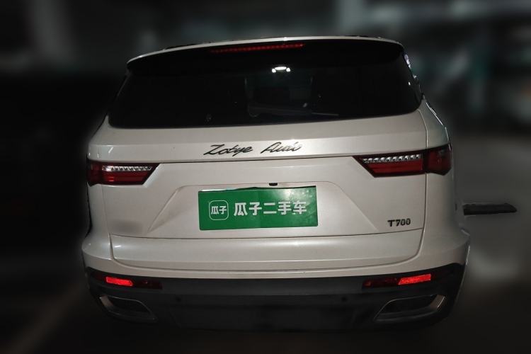 Used Zotye T700 2017 1.8T Dual-Clutch Prestige Model Rear