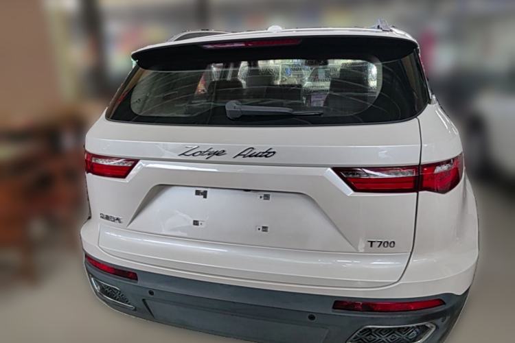 Used Zotye T700 2017 1.8T Dual-Clutch Prestige Model Rear