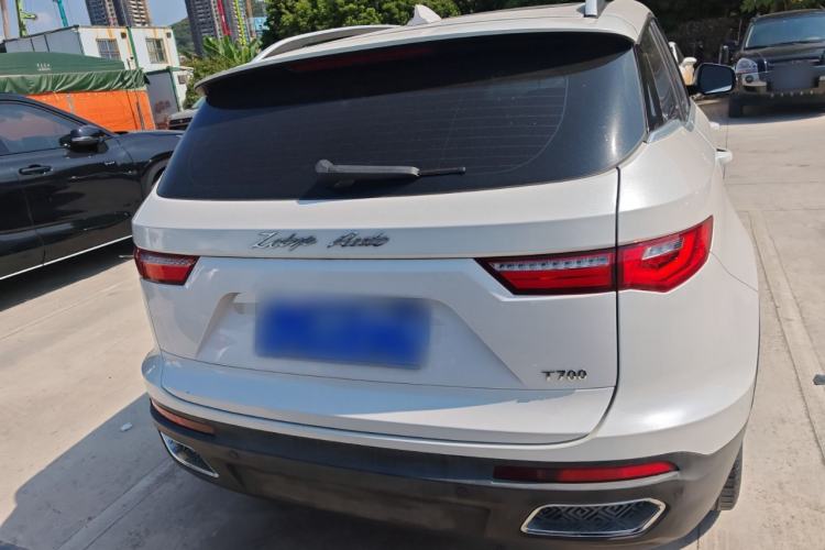Used Zotye T700 2017 1.8T Dual-Clutch Prestige Model Rear