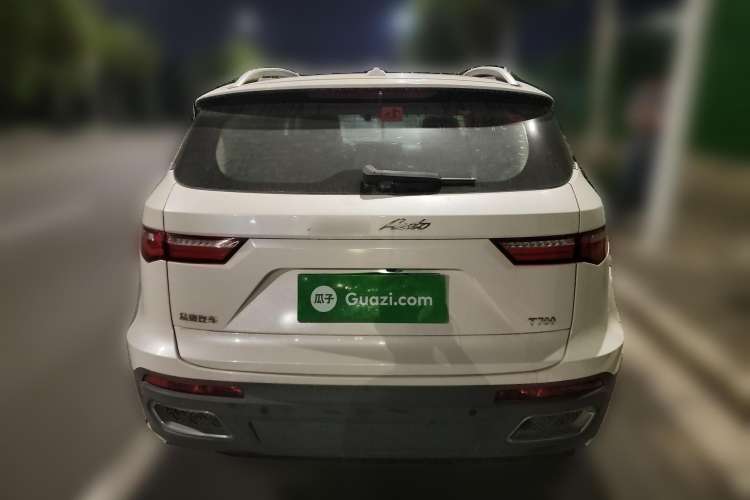 Used Zotye T700 2017 1.8T Dual-Clutch Luxury Model Rear