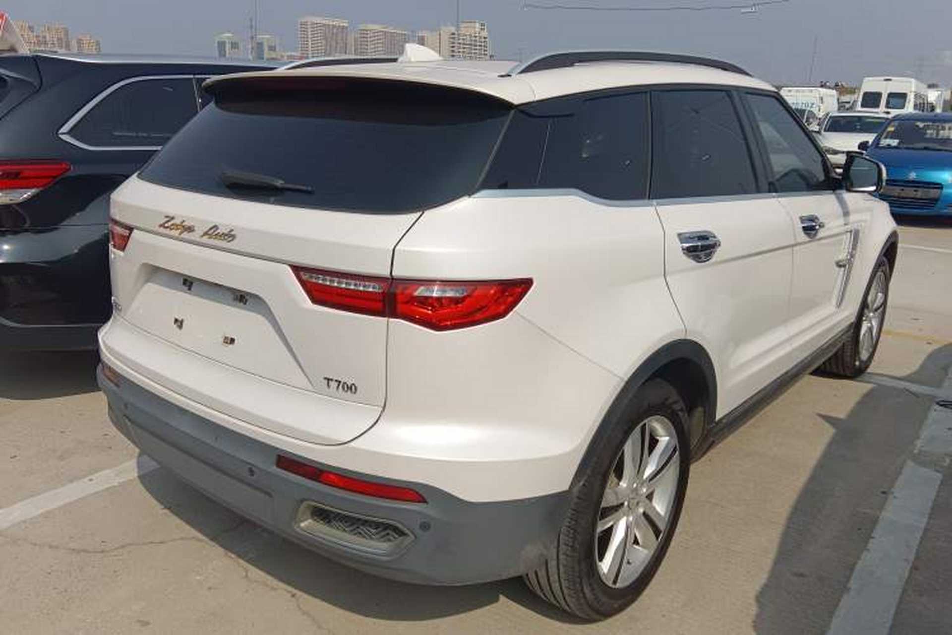 Used Zotye T700 2017 1.8T Dual-Clutch Luxury Model Rear Right 45 Deg
