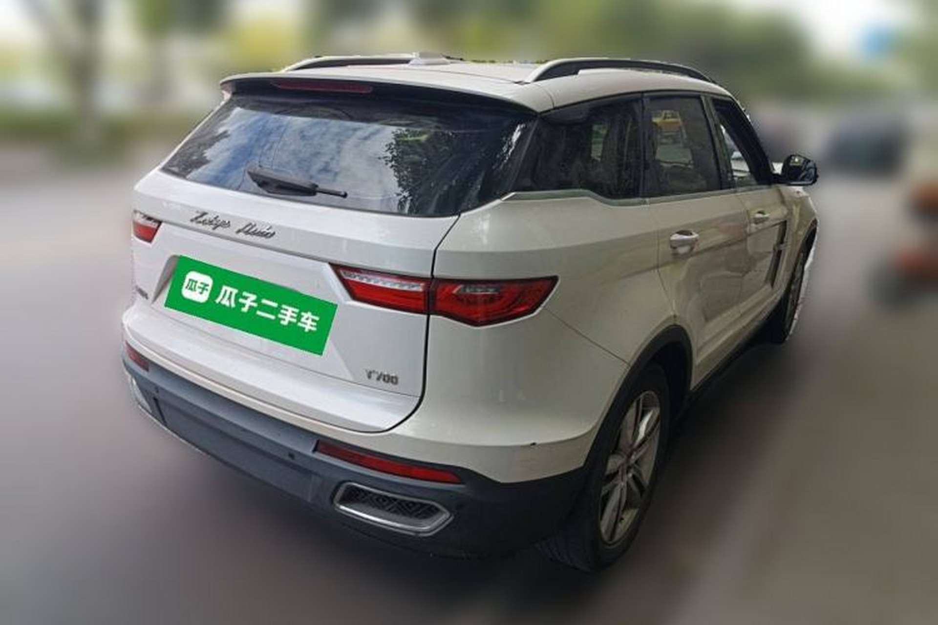 Used Zotye T700 2017 1.8T Dual-Clutch Luxury Model Rear Right 45 Deg