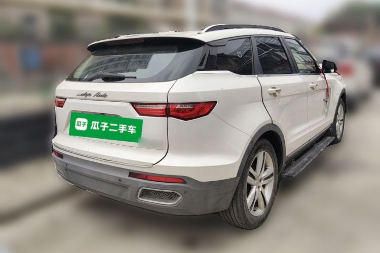Used Zotye T700 2017 1.8T Dual-Clutch Prestige Model Rear Right 45 Deg