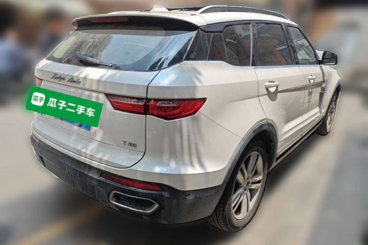 Used Zotye T700 2017 1.8T Dual-Clutch Flagship Model Rear Right 45 Deg