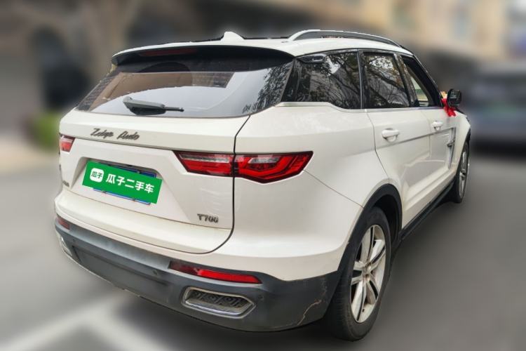 Used Zotye T700 2017 1.8T Dual-Clutch Prestige Model Rear Right 45 Deg