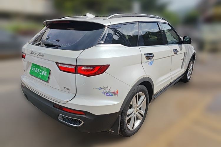 Used Zotye T700 2017 1.8T Dual-Clutch Prestige Model Rear Right 45 Deg