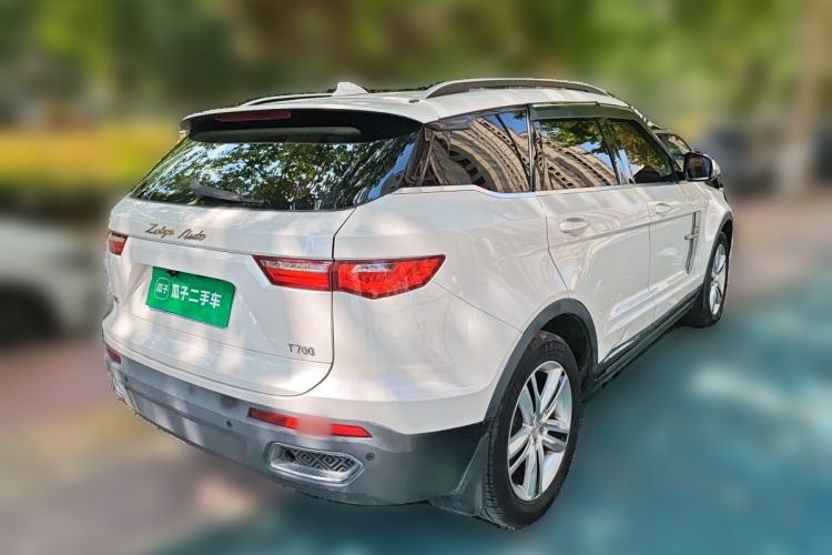 Used Zotye T700 2017 1.8T Dual-Clutch Prestige Model Rear Right 45 Deg