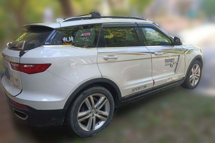 Used Zotye T700 2017 1.8T Manual Luxury Model Rear Right 45 Deg