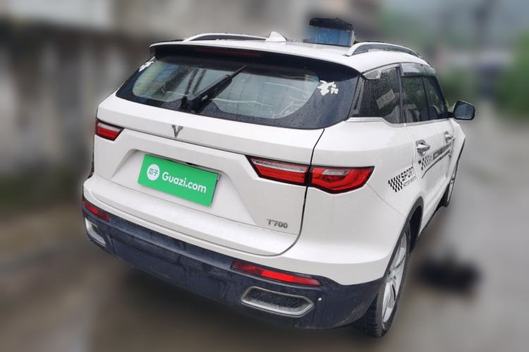 Used Zotye T700 2017 1.8T Dual-Clutch Prestige Model Rear Right 45 Deg