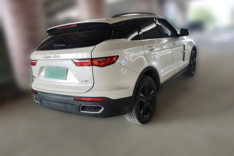 Used Zotye T700 2017 1.8T Dual-Clutch Luxury Model Rear Right 45 Deg