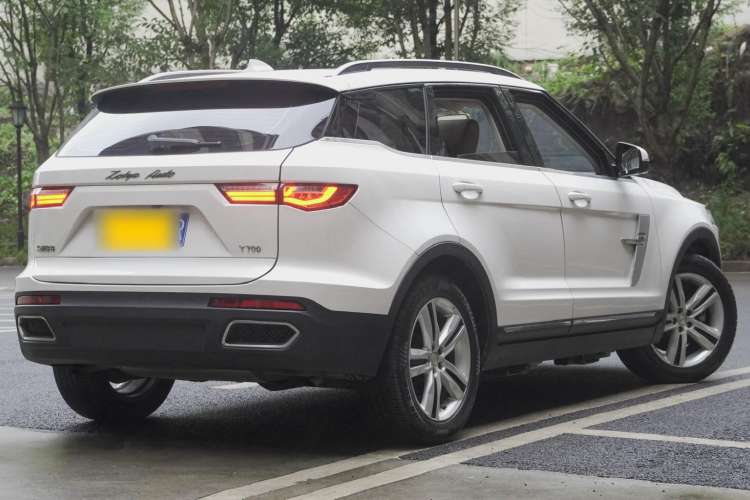 Used Zotye T700 2017 2.0T Automatic Prestige Edition Rear Right 45 Deg