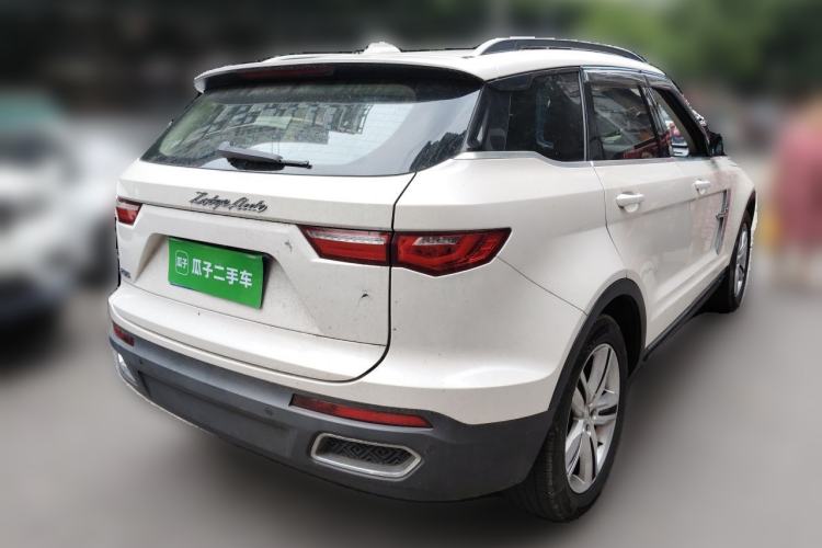 Used Zotye T700 2017 1.8T Dual-Clutch Luxury Model Rear Right 45 Deg