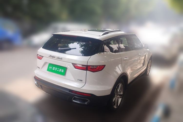 Used Zotye T700 2017 1.8T Dual-Clutch Flagship Model Rear Right 45 Deg