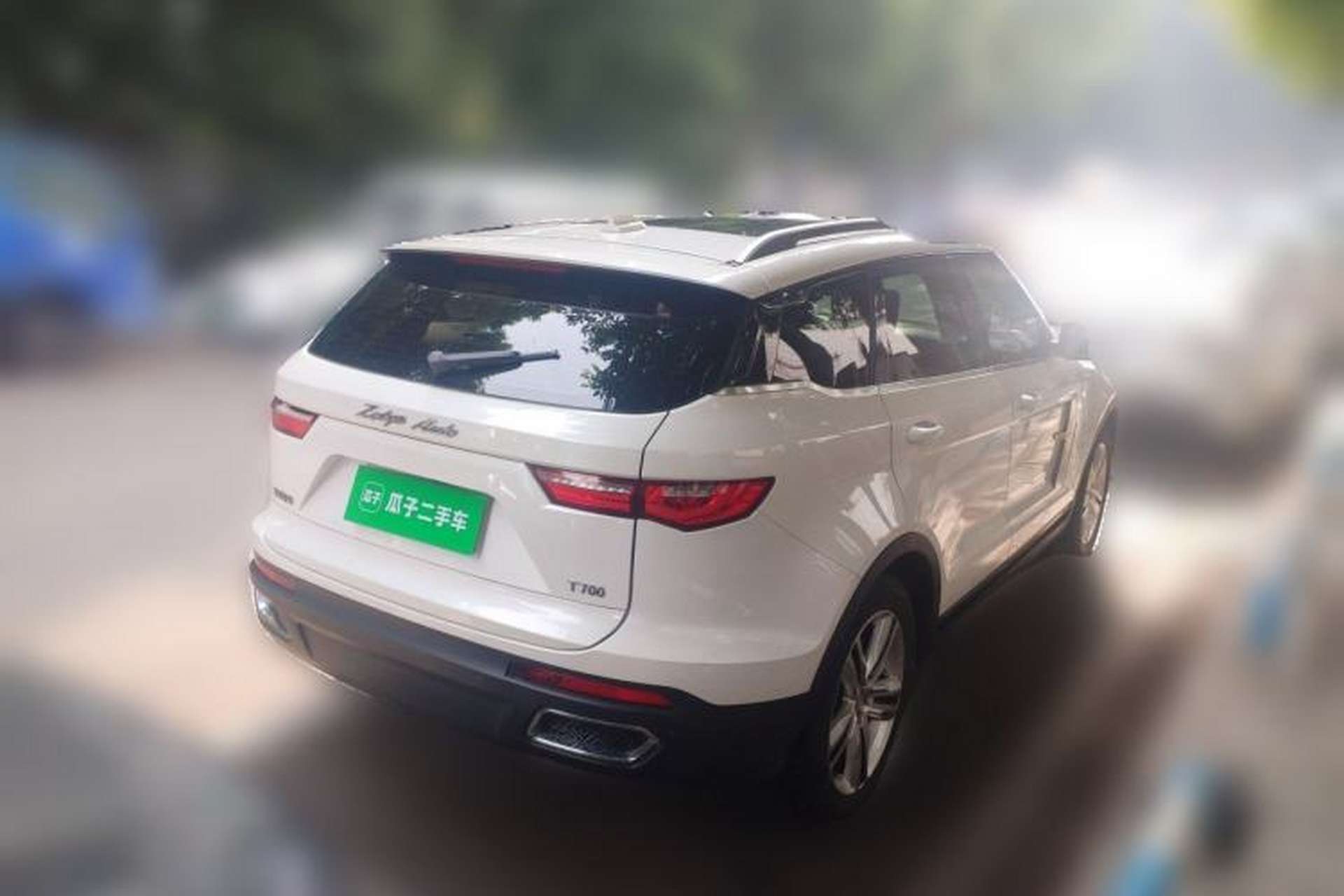 Used Zotye T700 2017 1.8T Dual-Clutch Flagship Model Rear Right 45 Deg