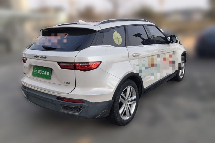 Used Zotye T700 2017 1.8T Dual-Clutch Prestige Model Rear Right 45 Deg