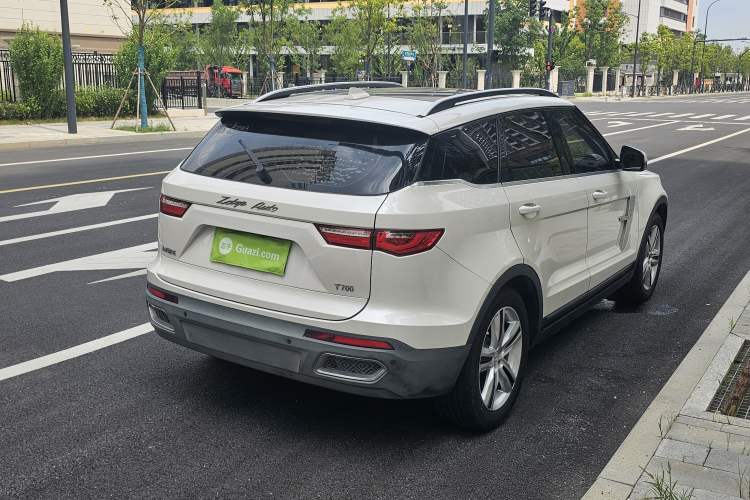 Used Zotye T700 2017 1.8T Dual-Clutch Prestige Model Rear Right 45 Deg