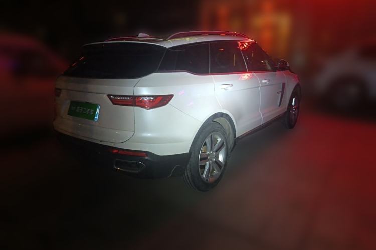 Used Zotye T700 2017 1.8T Dual-Clutch Prestige Model Rear Right 45 Deg