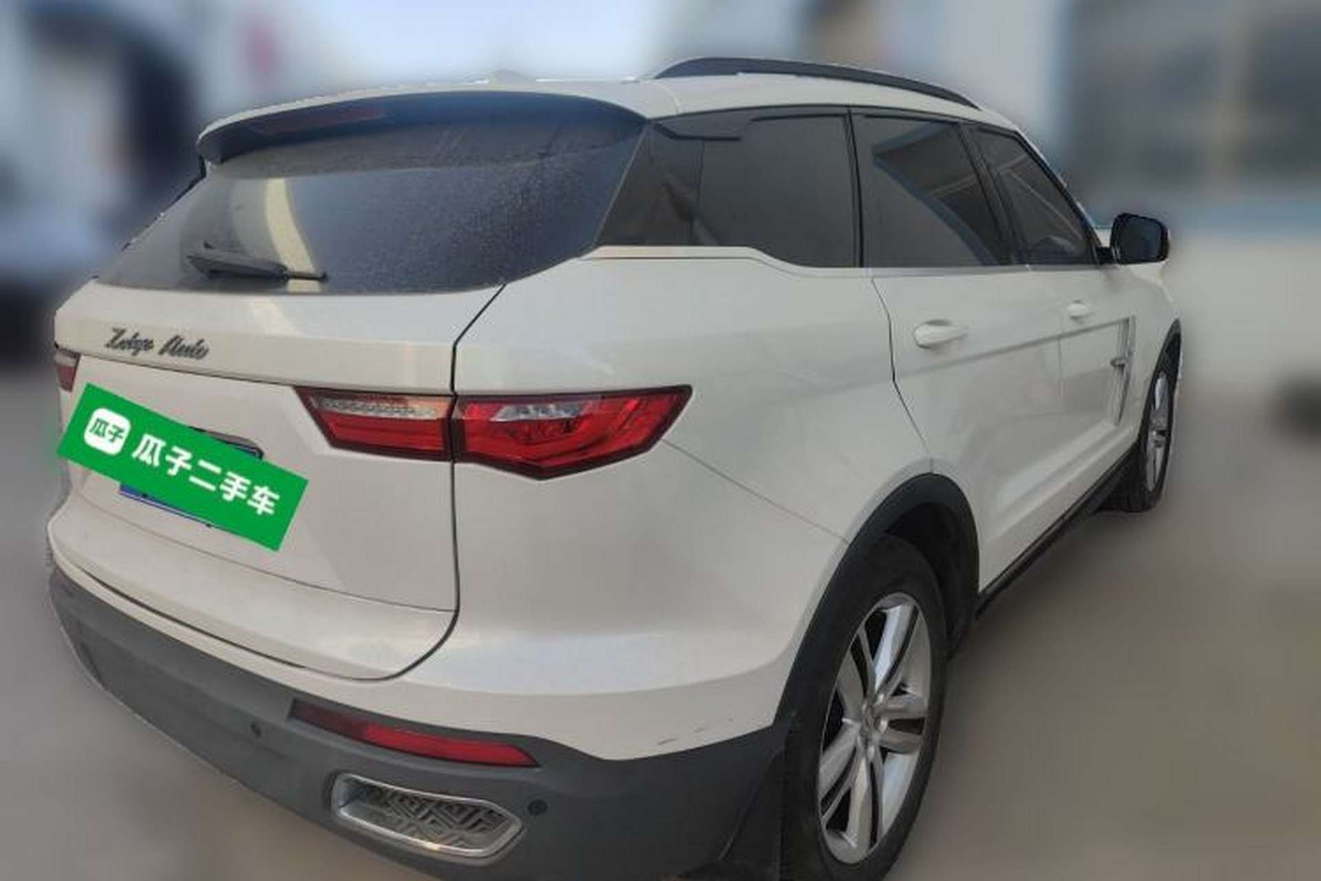 Used Zotye T700 2017 1.8T Dual-Clutch Prestige Model Rear Right 45 Deg