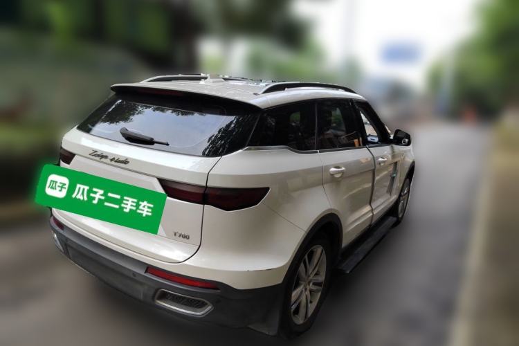 Used Zotye T700 2017 1.8T Dual-Clutch Prestige Model Rear Right 45 Deg