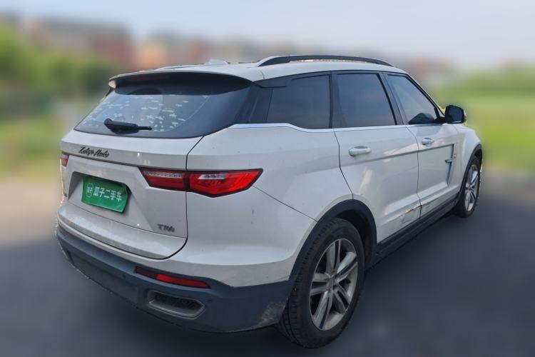Used Zotye T700 2017 1.8T Dual-Clutch Luxury Model Rear Right 45 Deg