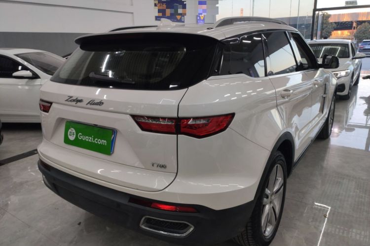 Used Zotye T700 2017 1.8T Dual-Clutch Prestige Model Rear Right 45 Deg