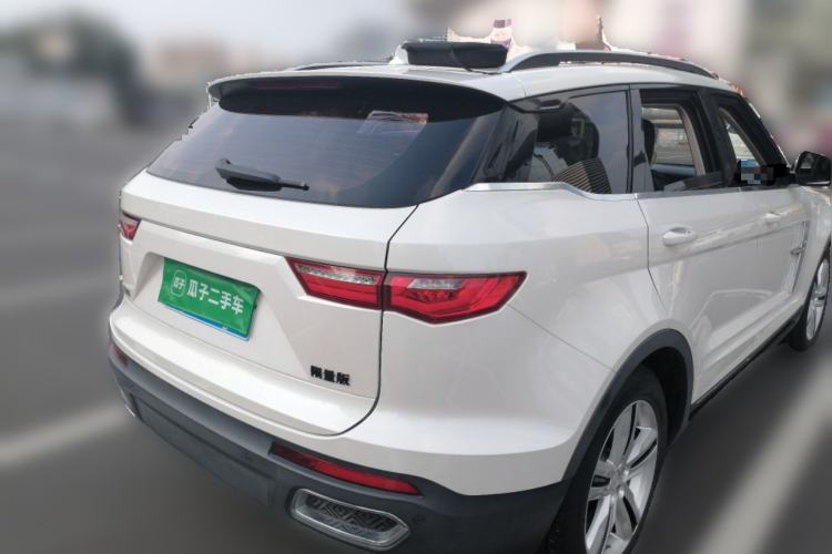 Used Zotye T700 2017 1.8T Dual-Clutch Prestige Model Rear Right 45 Deg