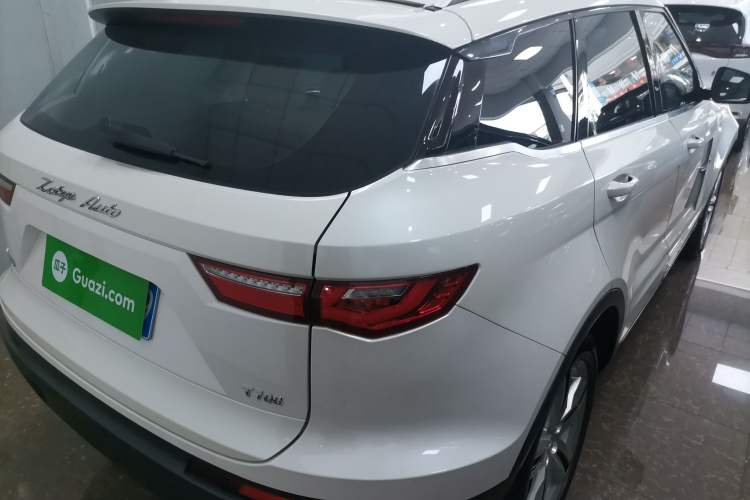 Used Zotye T700 2017 1.8T Dual-Clutch Luxury Model Rear Right 45 Deg