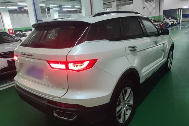 Used Zotye T700 2017 1.8T Dual-Clutch Prestige Model Rear Right 45 Deg