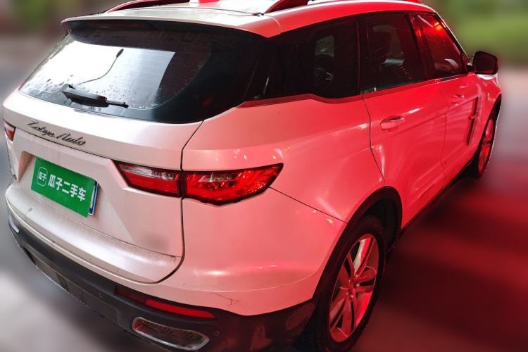 Used Zotye T700 2017 1.8T Manual Luxury Model Rear Right 45 Deg
