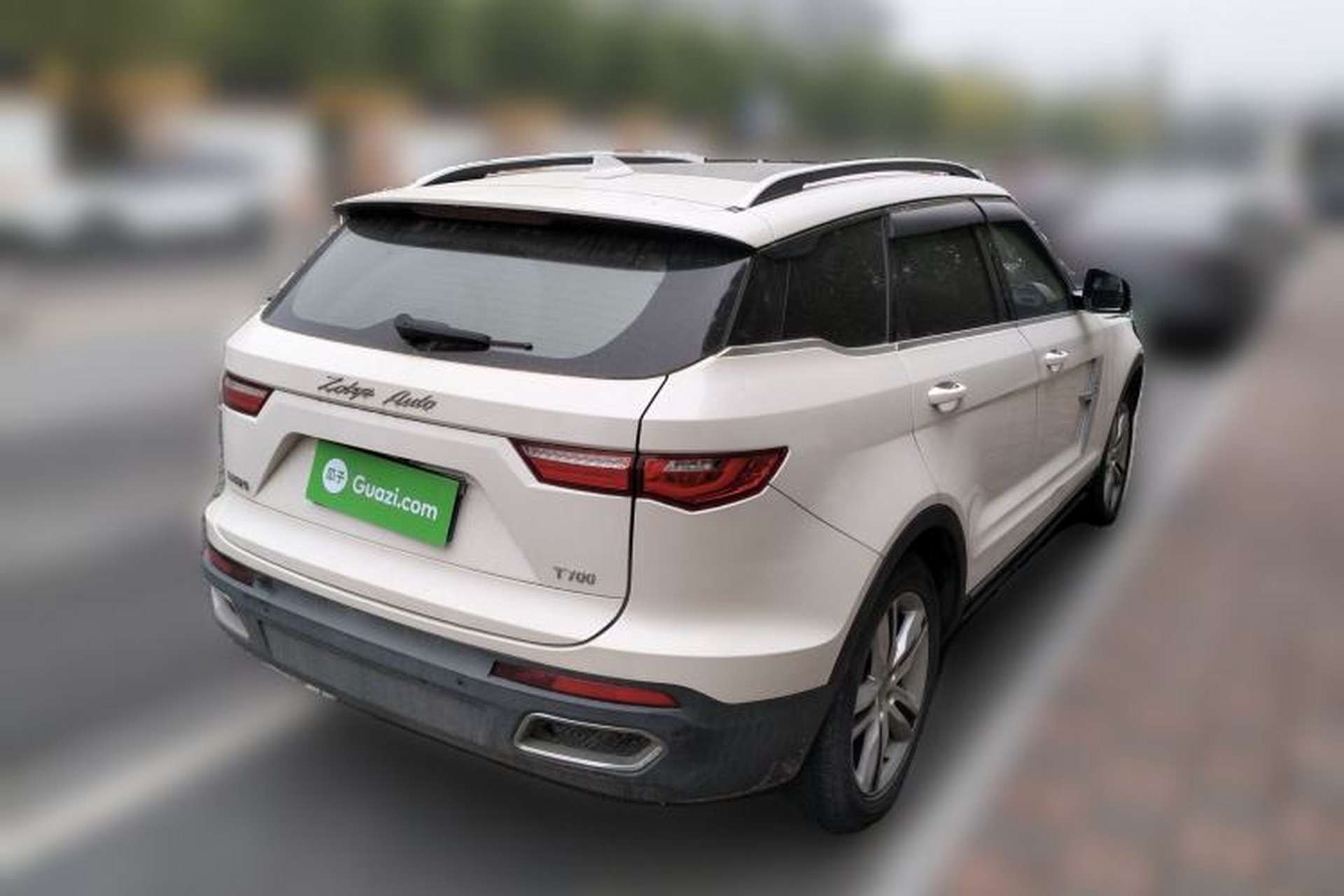 Used Zotye T700 2017 1.8T Dual-Clutch Luxury Model Rear Right 45 Deg