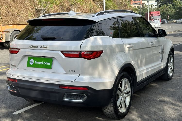 Used Zotye T700 2017 2.0T Automatic Prestige Edition Rear Right 45 Deg