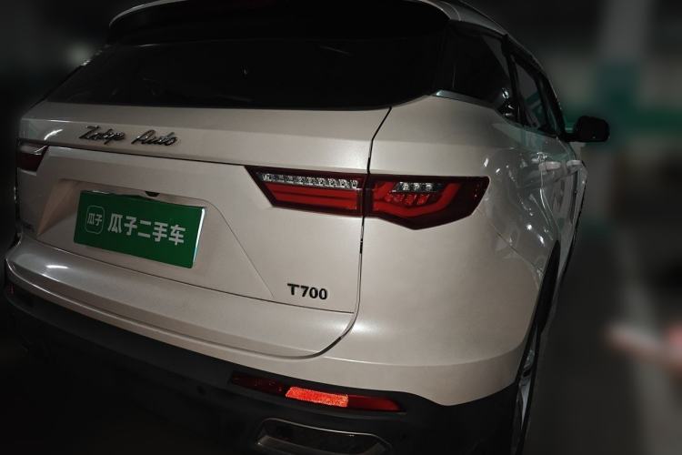Used Zotye T700 2017 1.8T Dual-Clutch Prestige Model Rear Right 45 Deg