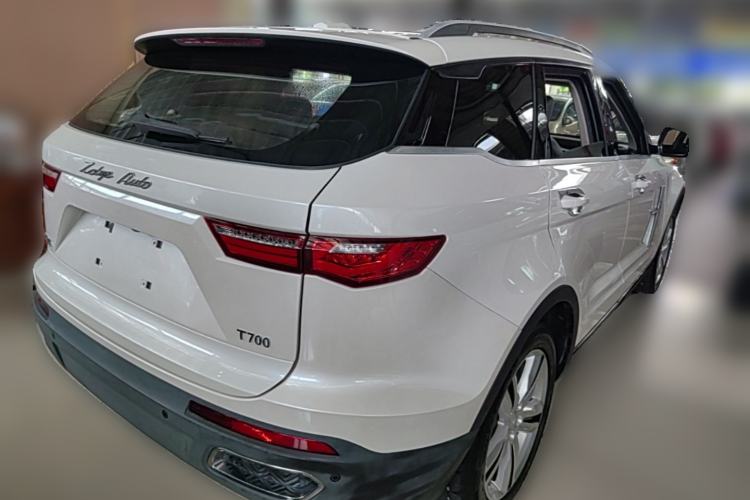Used Zotye T700 2017 1.8T Dual-Clutch Prestige Model Rear Right 45 Deg