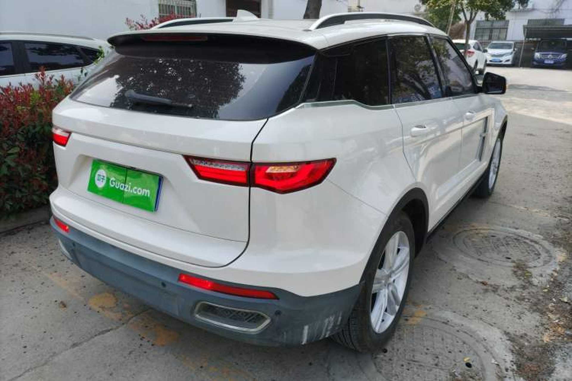 Used Zotye T700 2017 1.8T Dual-Clutch Prestige Model Rear Right 45 Deg