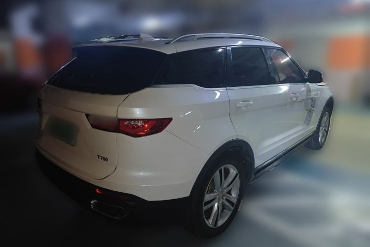 Used Zotye T700 2017 1.8T Dual-Clutch Prestige Model Rear Right 45 Deg