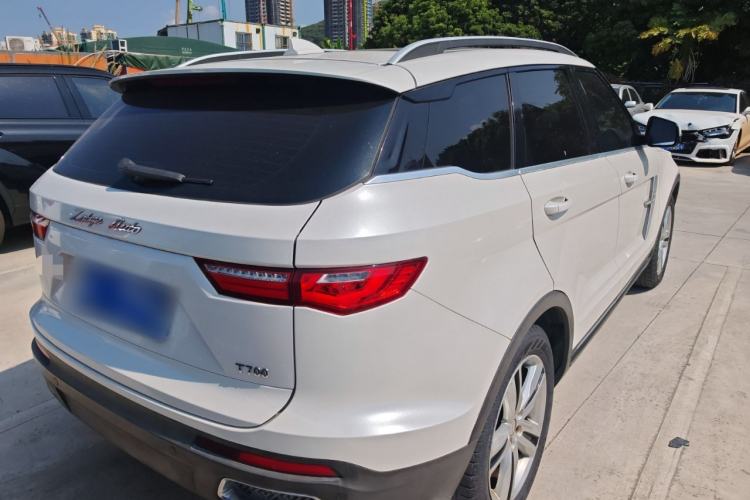 Used Zotye T700 2017 1.8T Dual-Clutch Prestige Model Rear Right 45 Deg