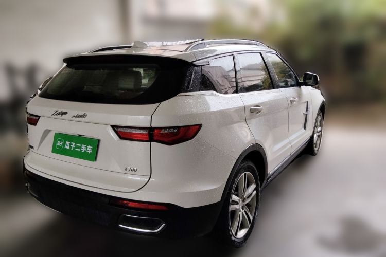 Used Zotye T700 2017 1.8T Dual-Clutch Luxury Model Rear Right 45 Deg