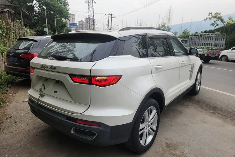 Used Zotye T700 2017 1.8T Dual-Clutch Luxury Model Rear Right 45 Deg