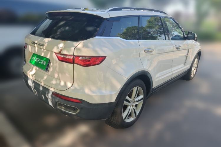 Used Zotye T700 2017 1.8T Dual-Clutch Luxury Model Rear Right 45 Deg