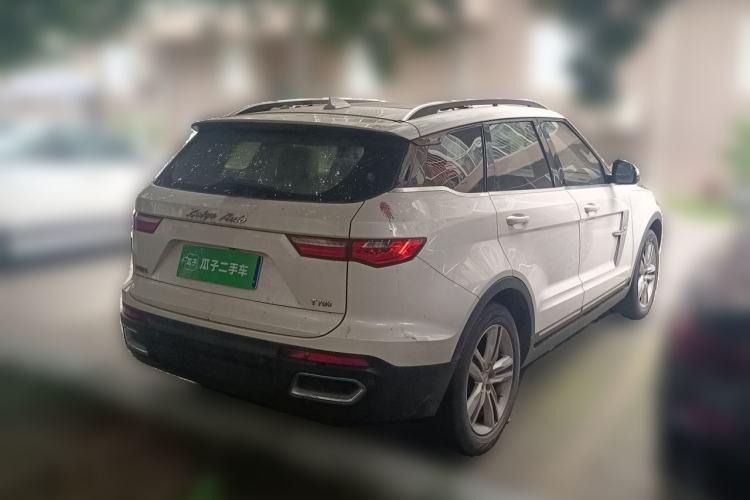 Used Zotye T700 2017 1.8T Dual-Clutch Prestige Model Rear Right 45 Deg