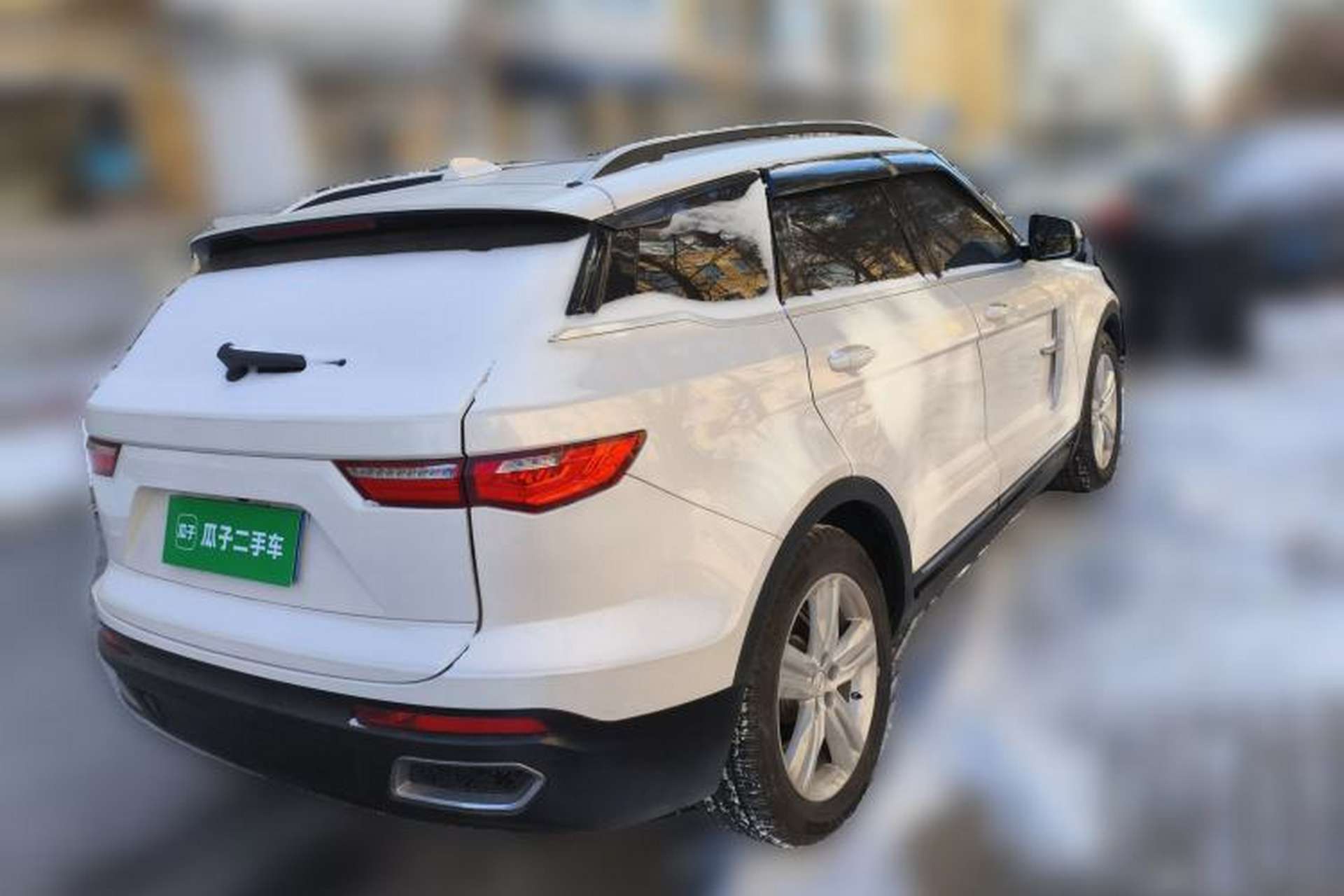 Used Zotye T700 2017 1.8T Dual-Clutch Prestige Model Rear Right 45 Deg