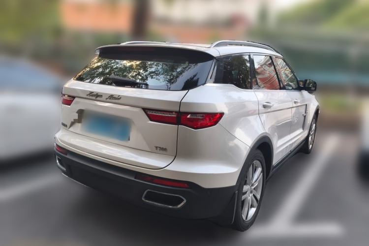 Used Zotye T700 2017 1.8T Dual-Clutch Flagship Model Rear Right 45 Deg